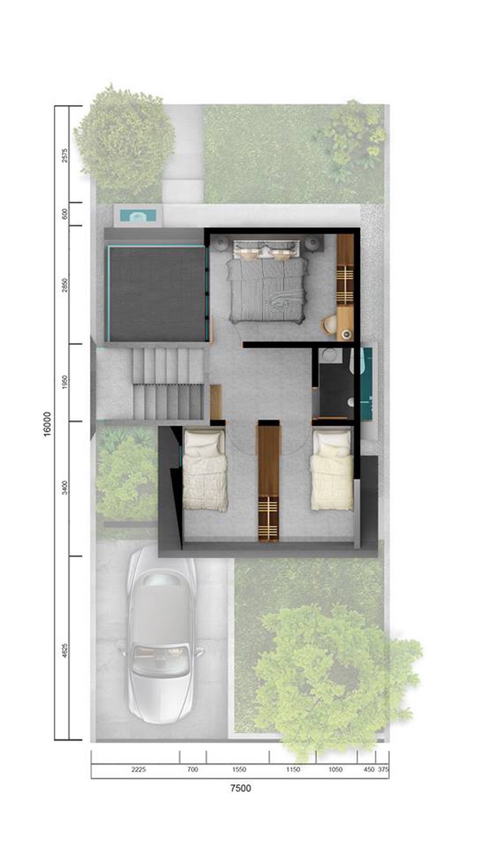 Rumah Modern Minimalis Cinere, YVE Habitat Limo, By Andra Matin