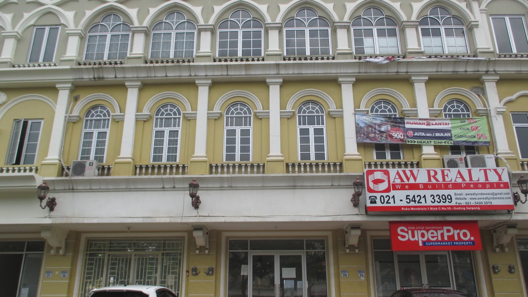 Disewakan Ruko Mendrisio 3 Lantai - Gading Serpong