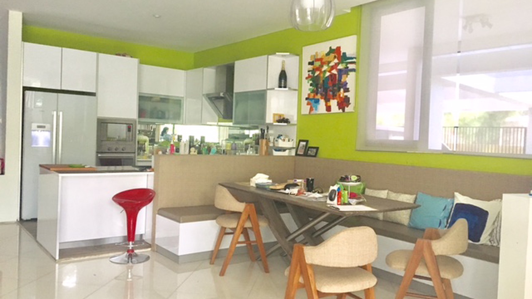 RUMAH CANTIK MINIMALIST DENGAN KOLAM RENANG DI BINTARO SEKTOR 9 #EU