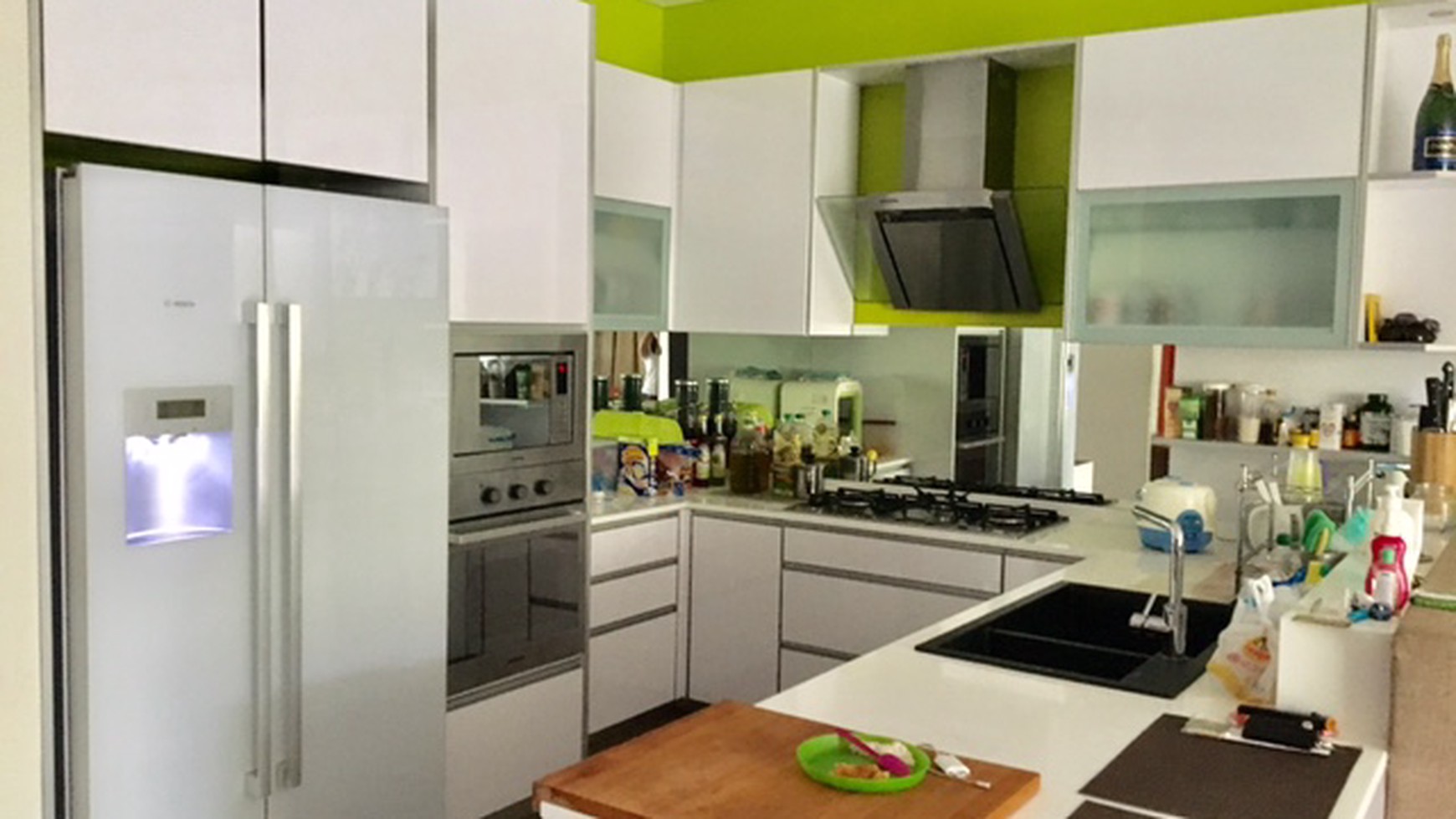 RUMAH CANTIK MINIMALIST DENGAN KOLAM RENANG DI BINTARO SEKTOR 9 #EU