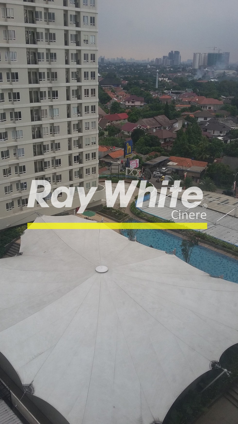 Apartemen dengan Fasilitas Mall tipe 2 BR