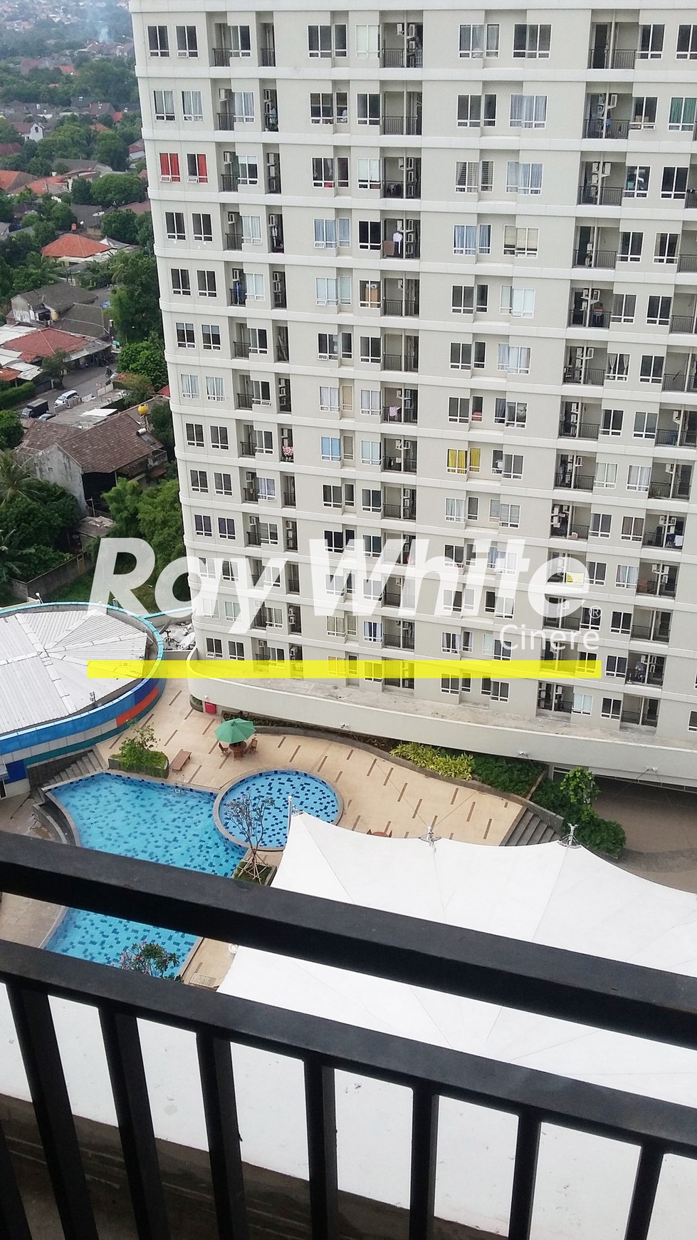 Apartemen dengan Fasilitas Mall tipe 2 BR