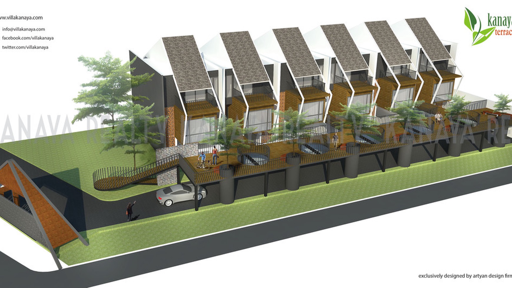 Hunian dengan konsep double decker