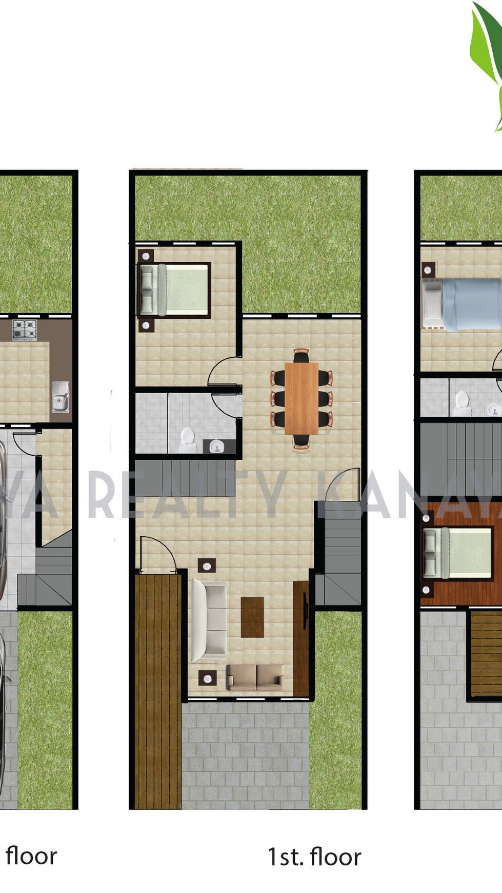 Hunian dengan konsep double decker