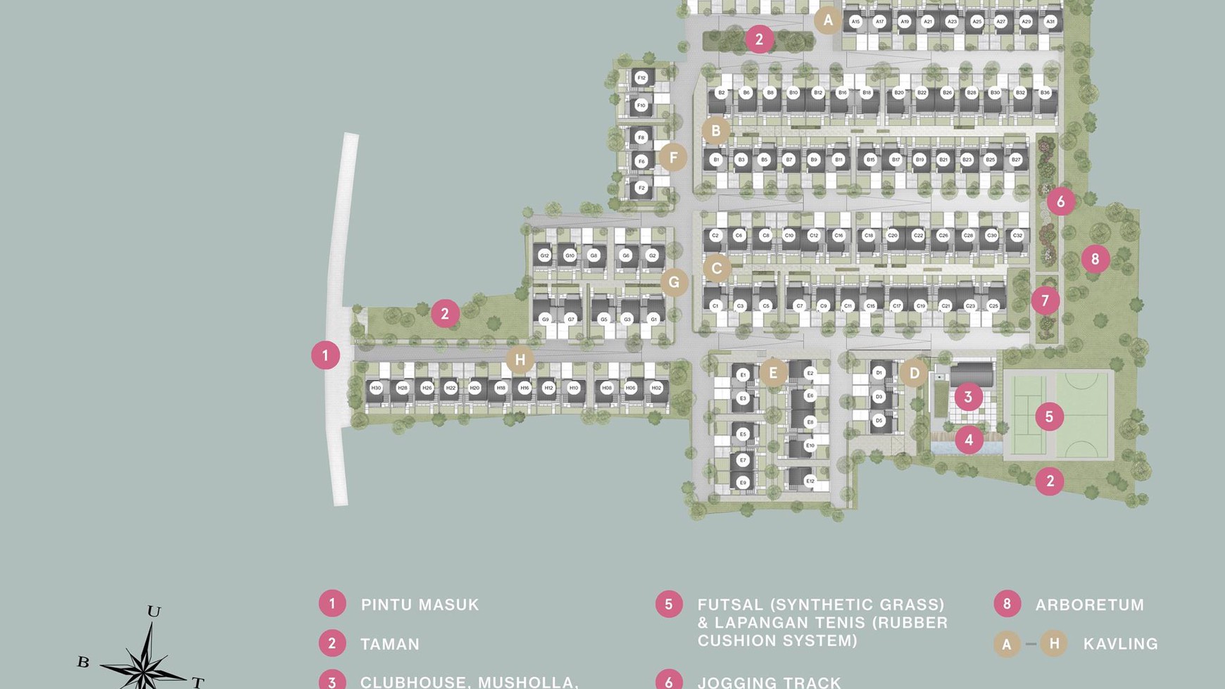 Rumah Modern Minimalis Cinere, YVE Habitat Limo, By Andra Matin