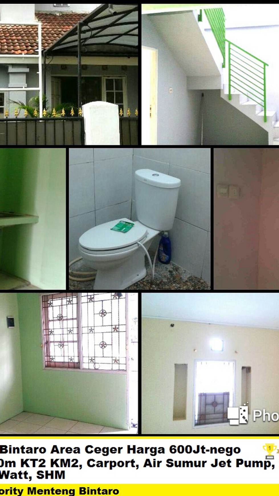Rumah mungil siap huni, harga terjangkau