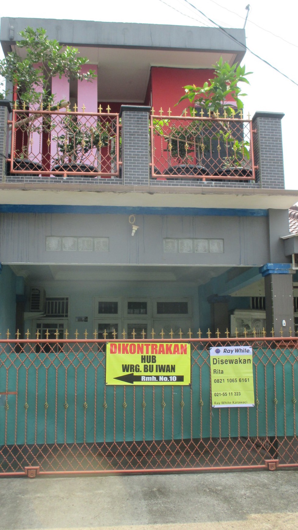 Disewakan Rumah di Jl. Seruni - Harapan Kita, Karawaci