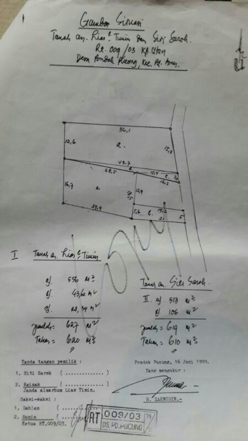 Kavling Murah Dan Siap Bangun,cocok u/ town house di Bintaro