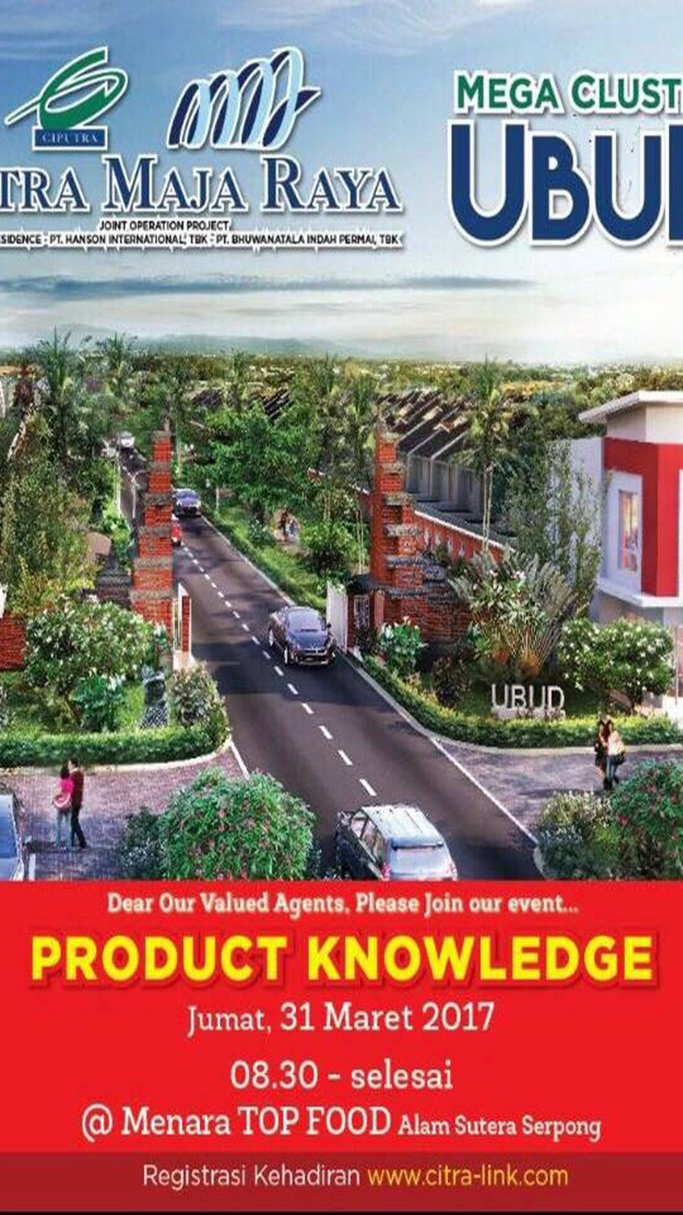 Rumah Minimalis di Cluster Ubud