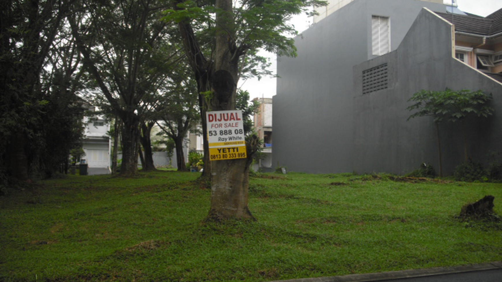 Kavling siap bangun di Victoria River Park