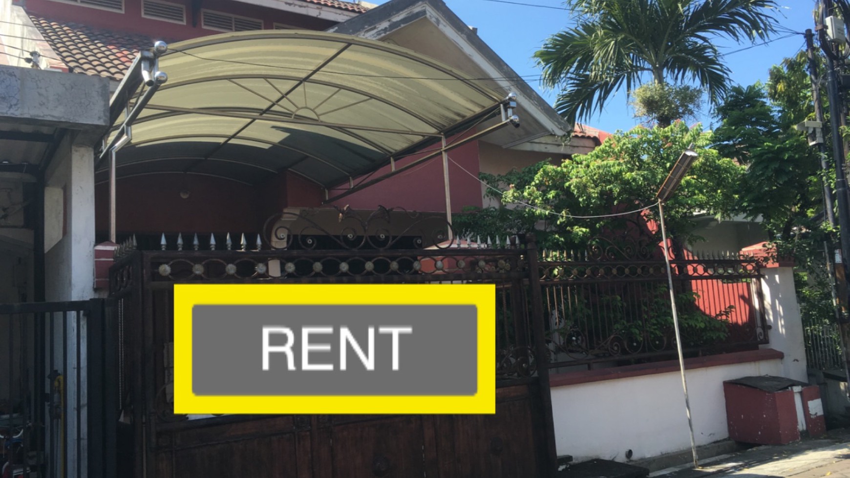 Disewakan / Sewa rumah di Rungkut Mapan Timur