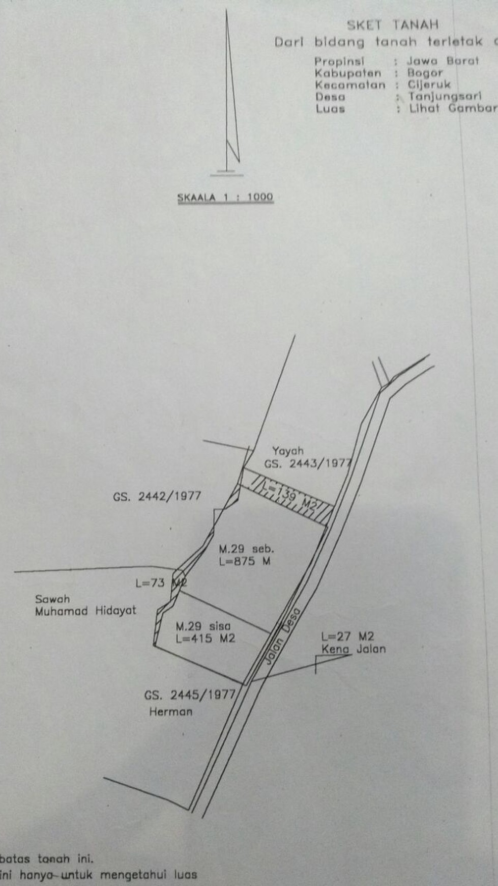 Kavling Siap Bangun,Bagus di Bogor