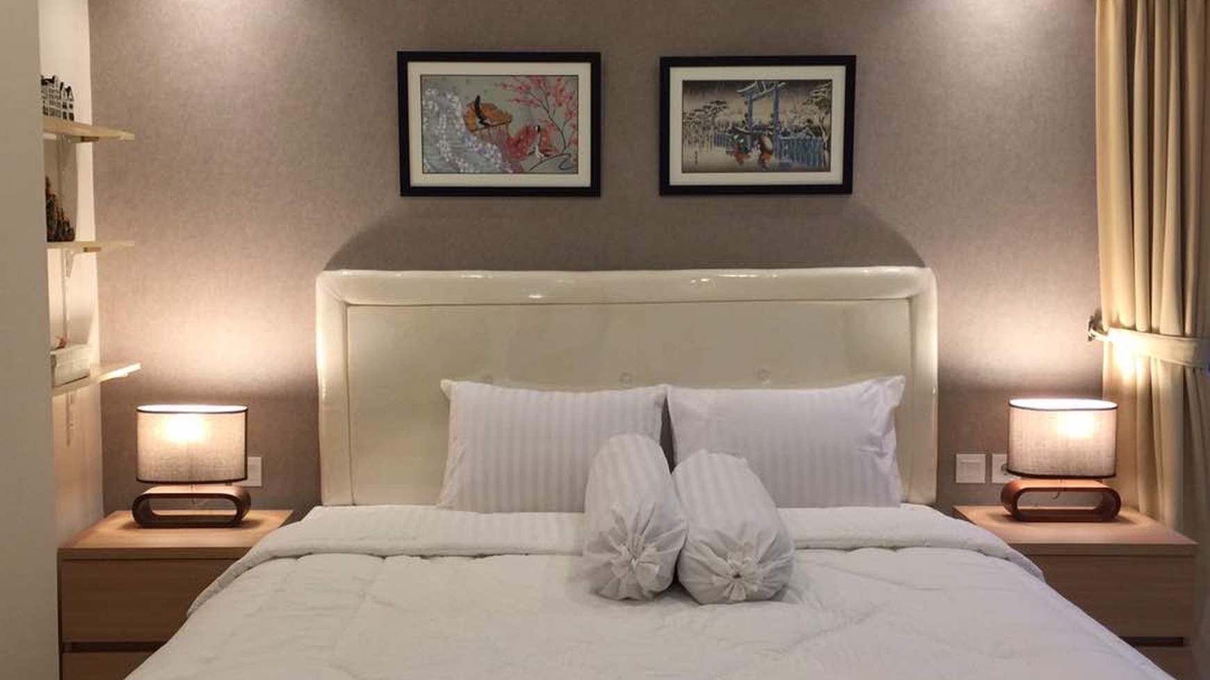 FOR RENT - Sudirman Tower Condominium (Tower C, 26th Floor) - 2 + 1 Bedrooms - NICE UNIT - JUST RENOVATED