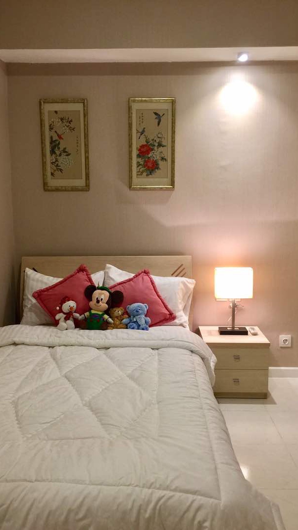 FOR RENT - Sudirman Tower Condominium (Tower C, 26th Floor) - 2 + 1 Bedrooms - NICE UNIT - JUST RENOVATED