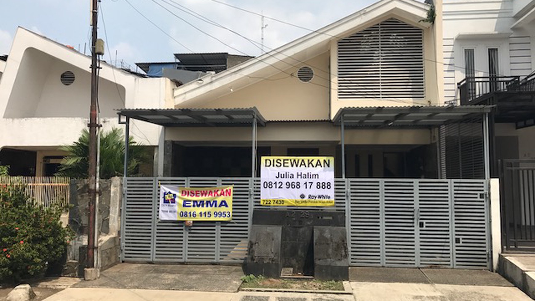 Rumah Sewa di Taman Bona Indah Lebak Bulus