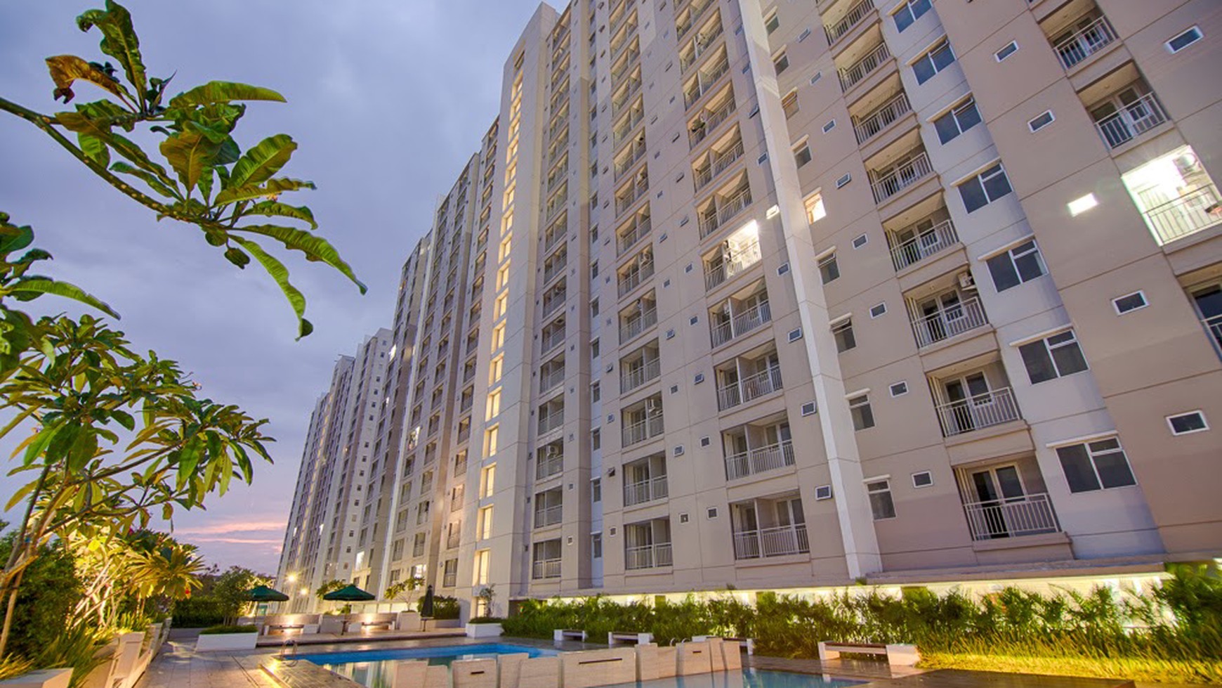 Disewakan Apartment Park View - Bintaro Permai, Jakarta Selatan