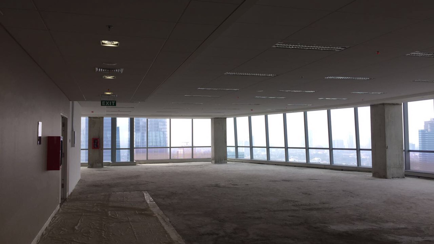 DIJUAL - Office Space di Satrio Tower - Unit A / 380 sqm