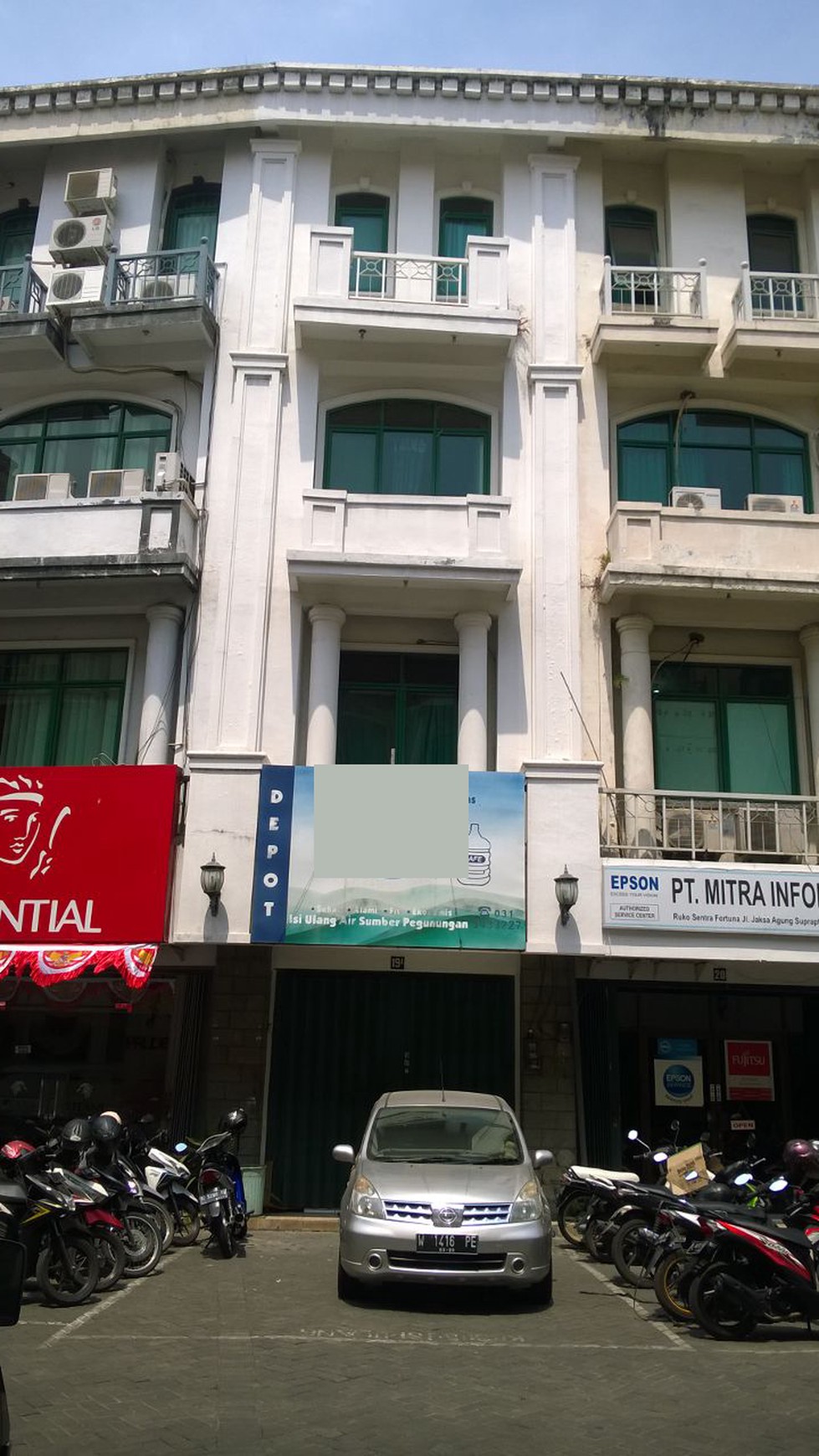 JUAL RUKO 4LT PUSAT KOTA KOMPLEK CNT FORTUNA