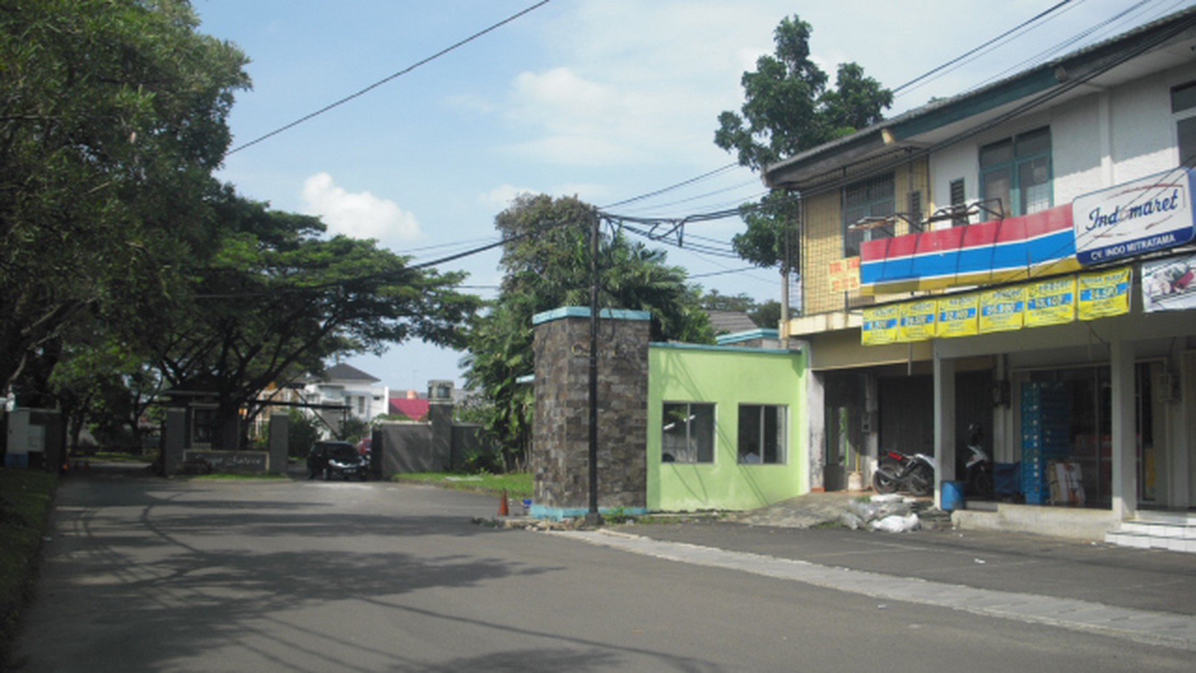 Ruko pinggir jalan Raya Griya Sutera