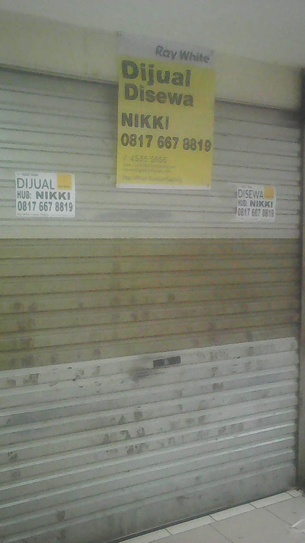 Kios Tanah Abang lt 2, Luas 4,5m2