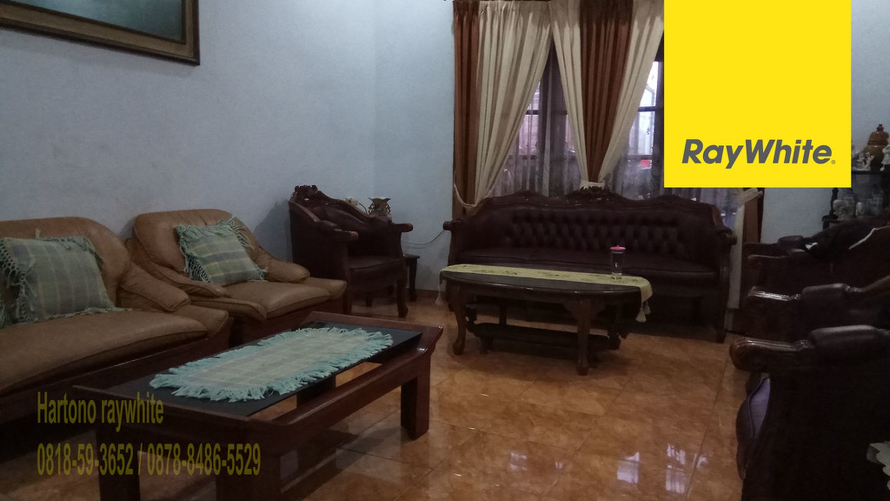 Rumah 2lantai, lokasi strategis, akses mudah dan nyaman.