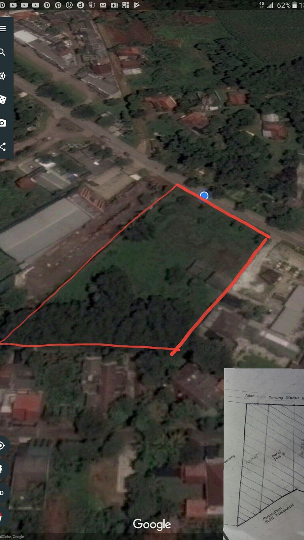 Dijual Tanah Industri Hanya 20mnt dari BSD, Parung