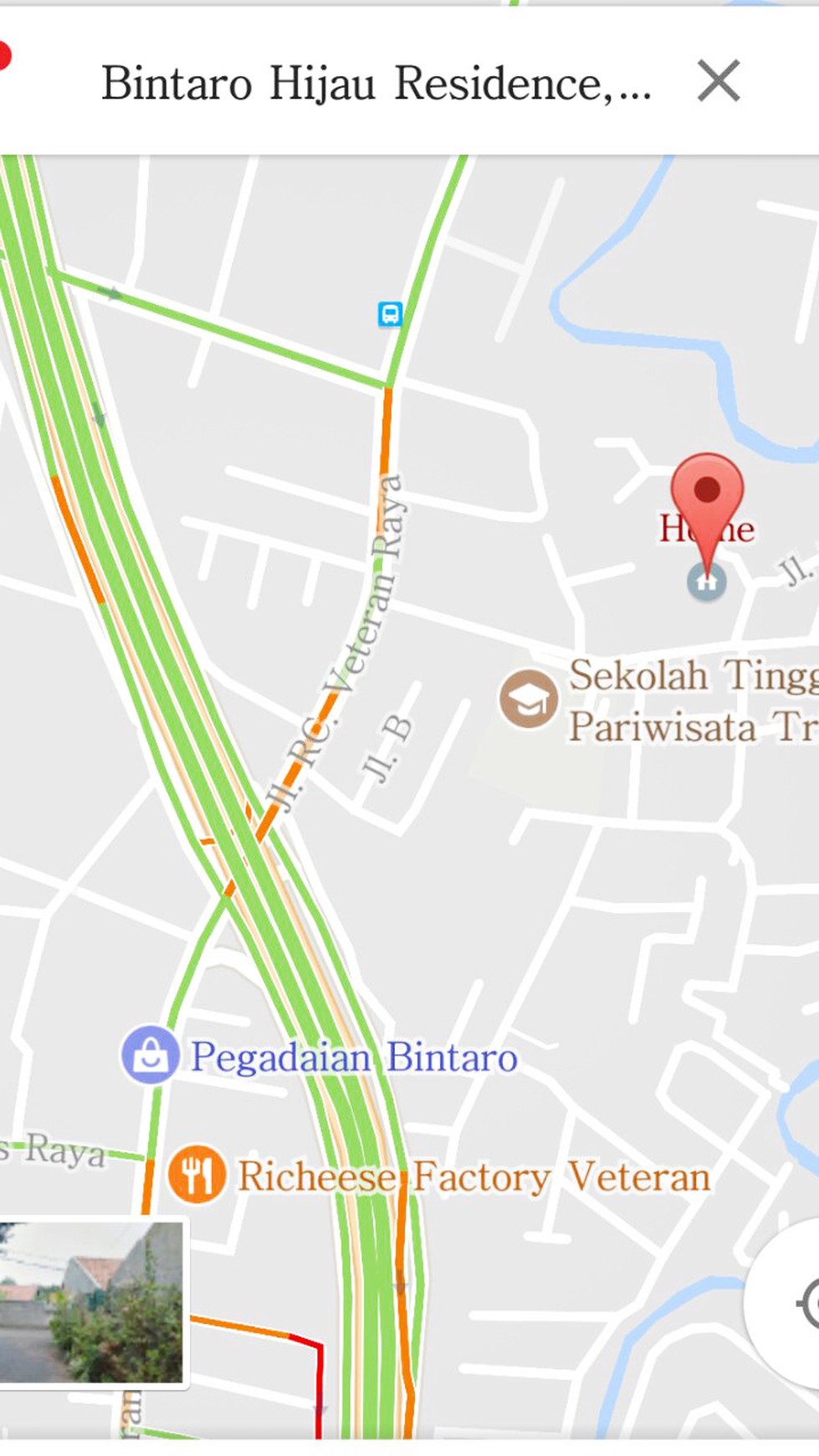 Dijual Rumah Bagus Di Bintaro Hijau Residence, Veteran