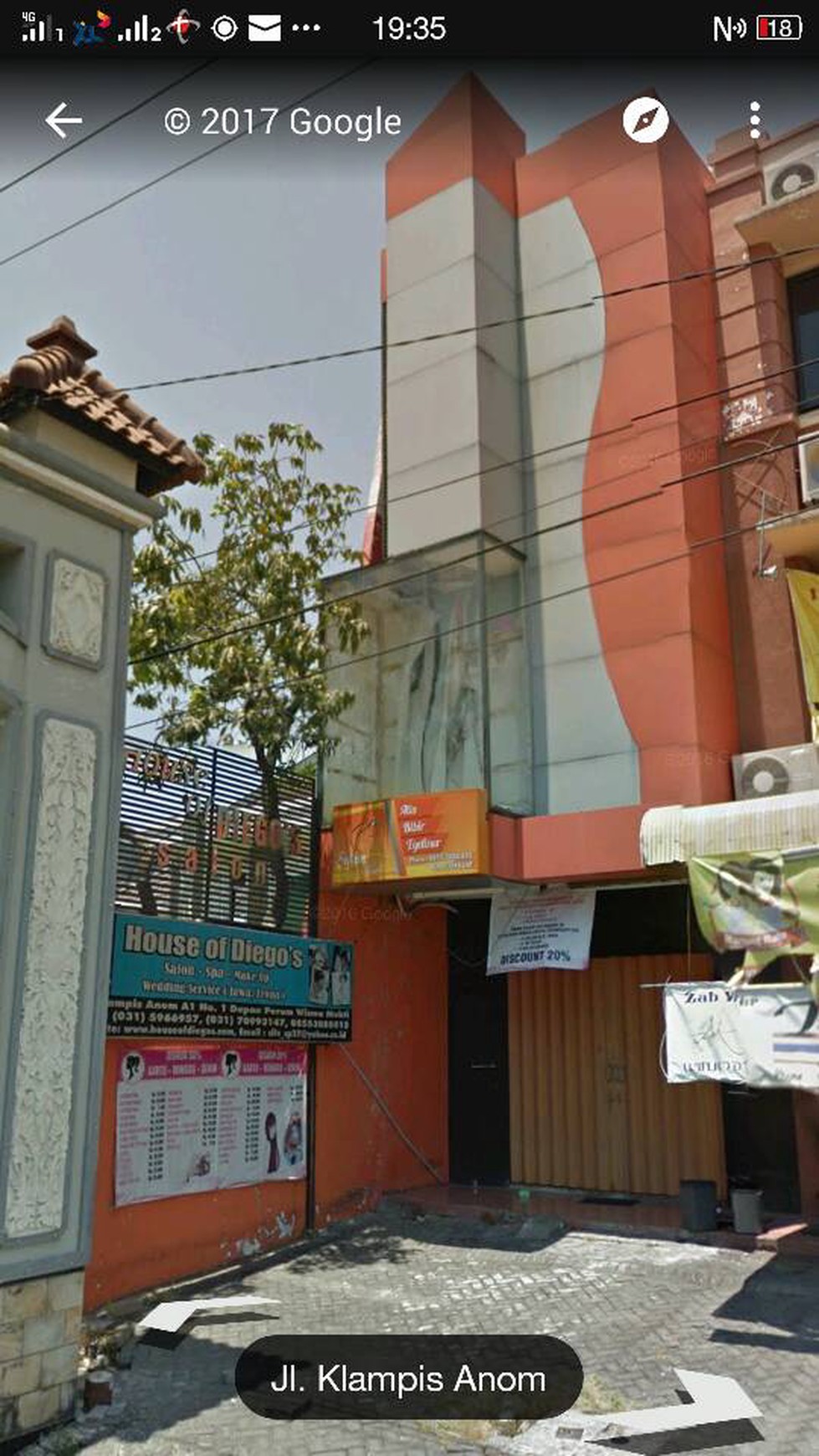 RUKO KLAMPIS 3 LANTAI