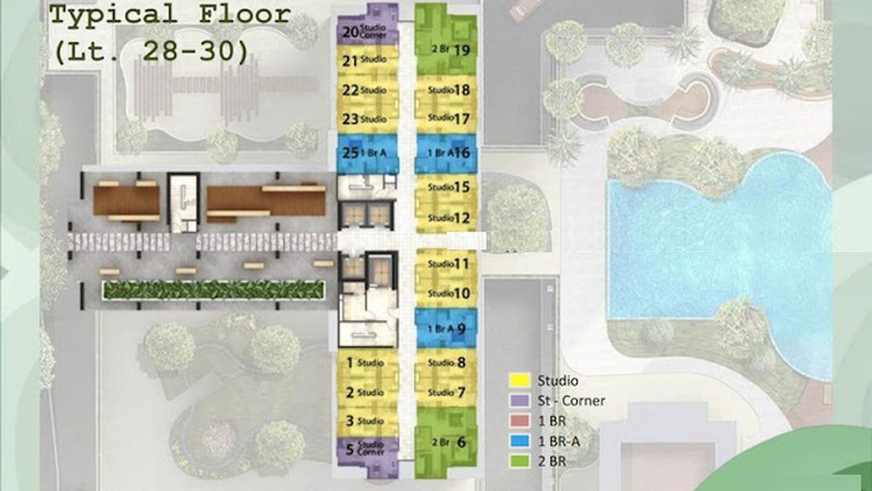 Apartemen brand new,siap huni di kawasan bsd