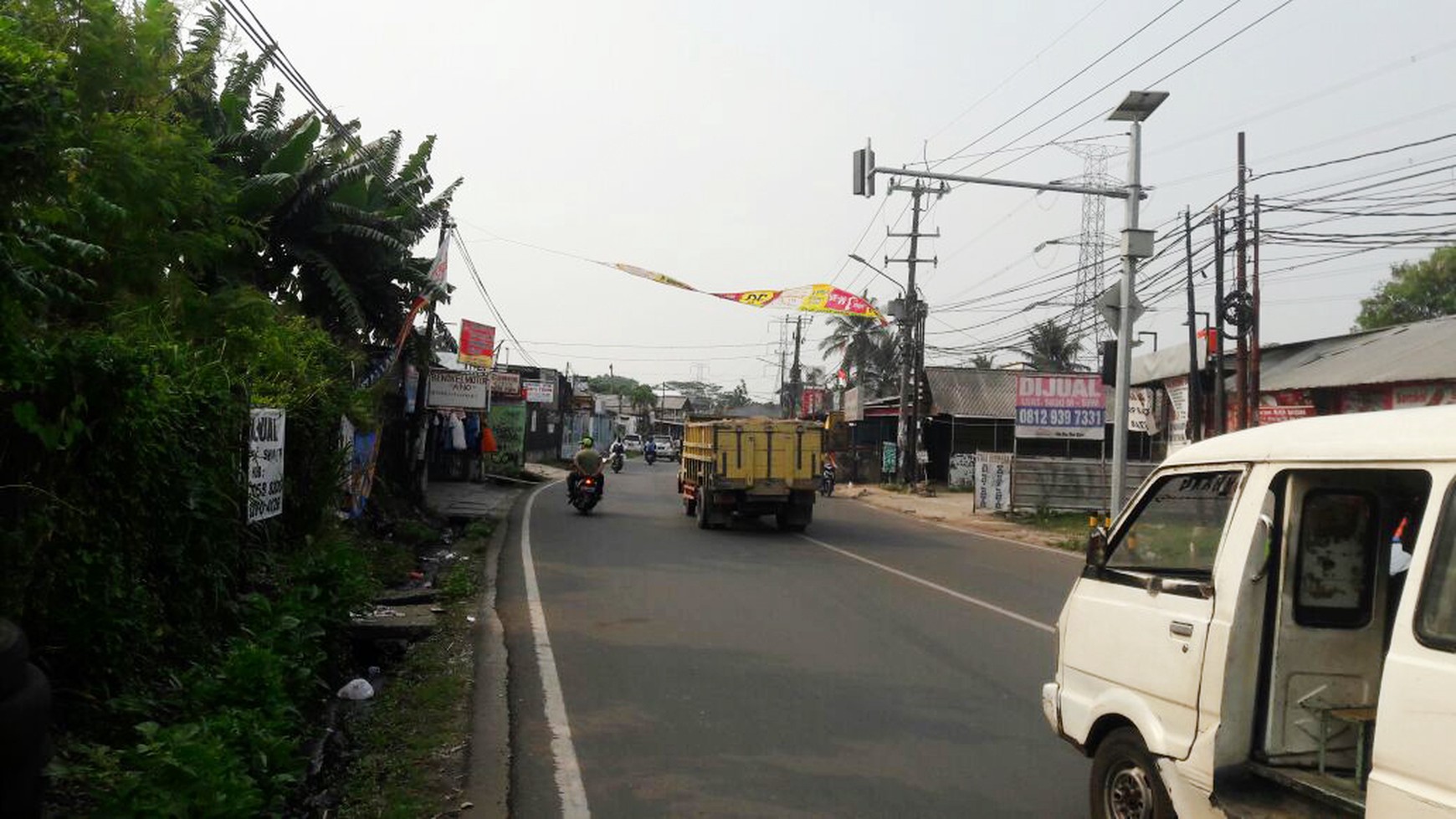 Dijual Tanah Lokasi sangat Strategis, Pinggir Jalan, Di Ciputat