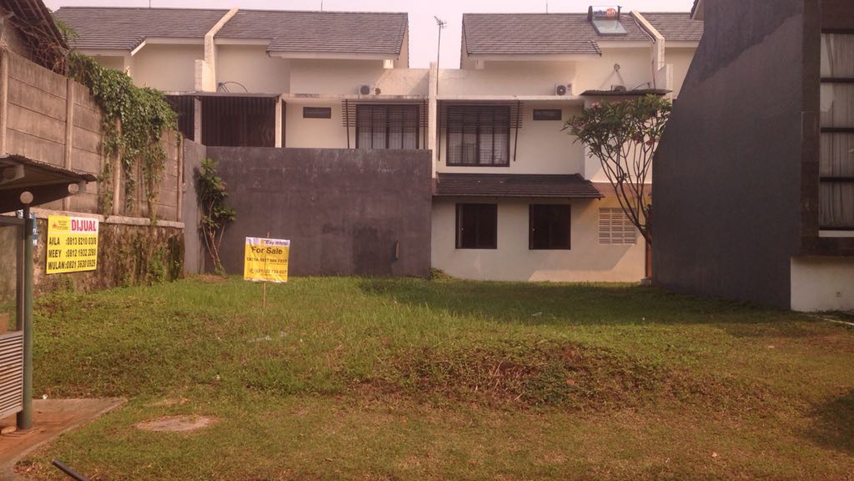 Tanah/Kavling Hoek di Cluster Discovery Terra Bintaro Jaya #AK