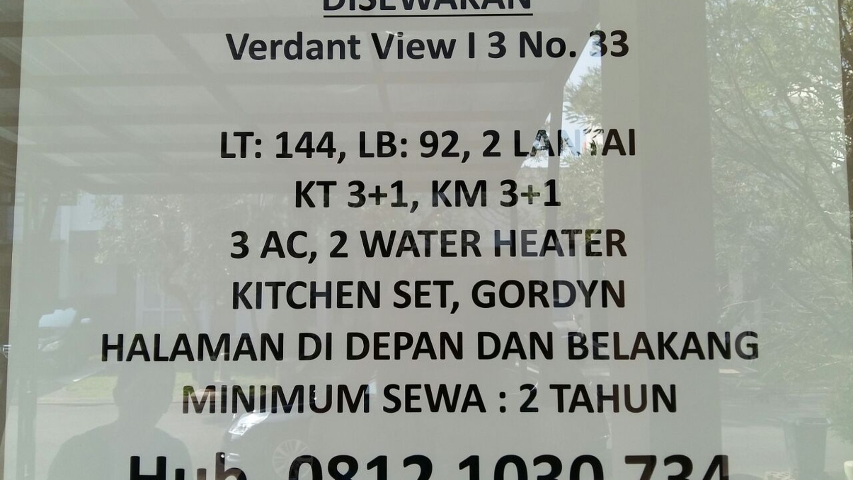 Rumah Siap Huni di The Icon Lokasi Strategis