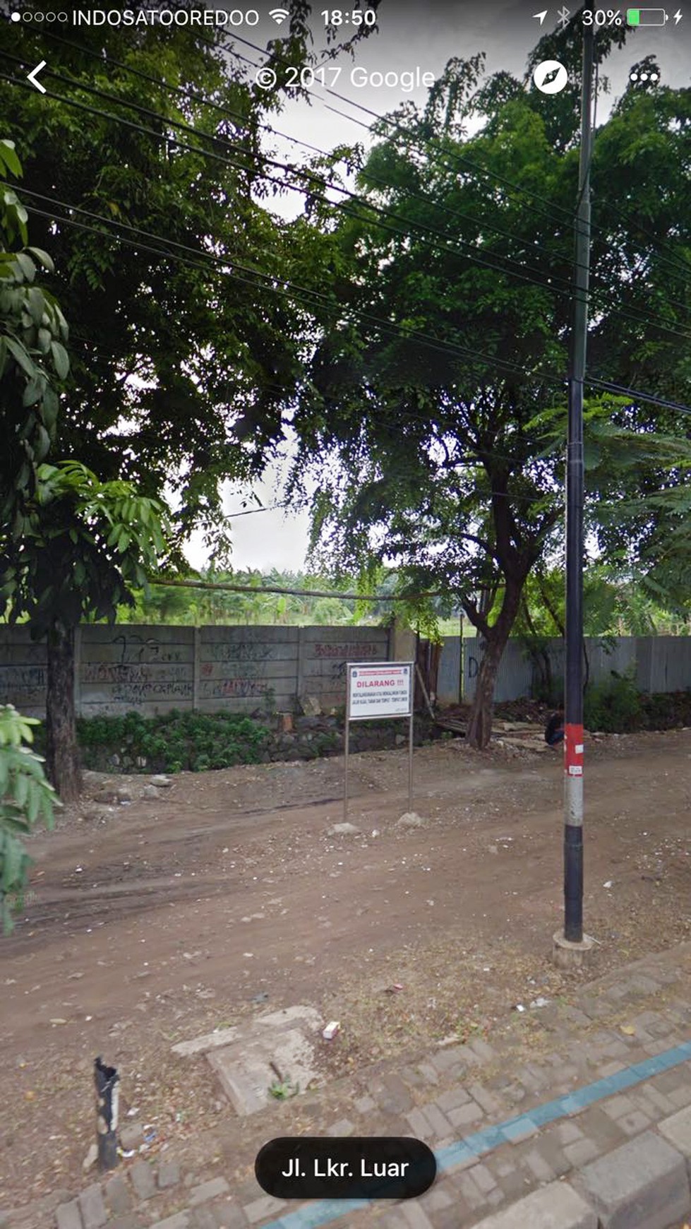 Dijual Tanah Lokasi sangat Strategis, Pinggir Jalan, Di Cengkareng