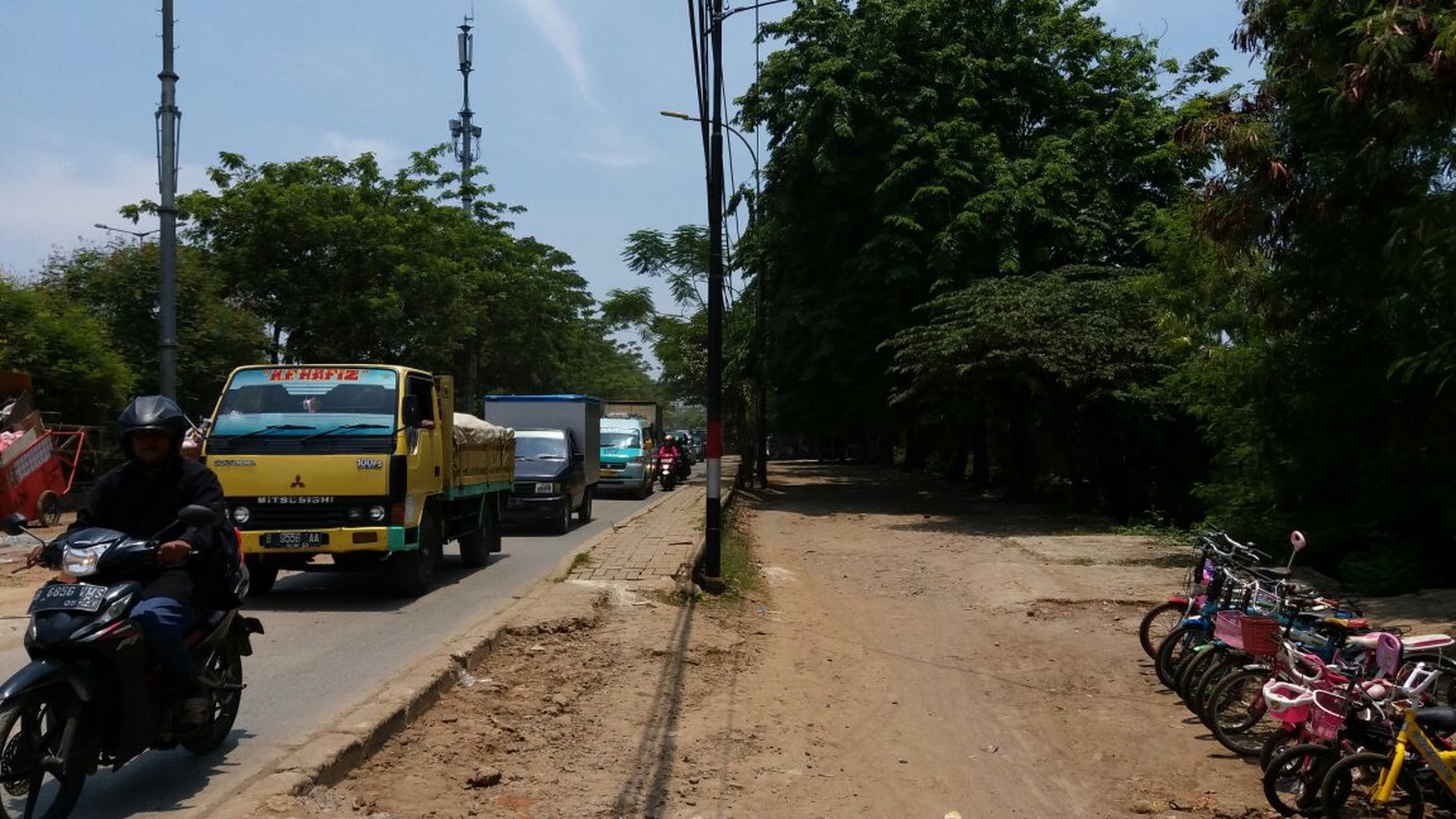 Di Jual Tanah Pinggir Jalan, Lokasi Strategis di Cengkareng Timur Tangerang