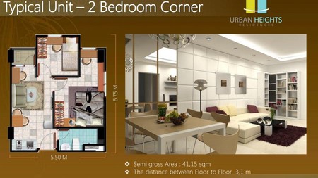 Dijual Apartemen aman, Nyaman, dan Siap Huni @Apartemen Urban Height, BSD