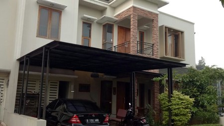 Rumah Dijual Minimalis Bagus Dalam Cluster di Veteran Jakarta Selatan