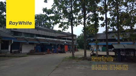 DIJUAL EKS PABRIK DITENGAH KOTA BEKASI, 5MENIT KESTADION BEKASI.