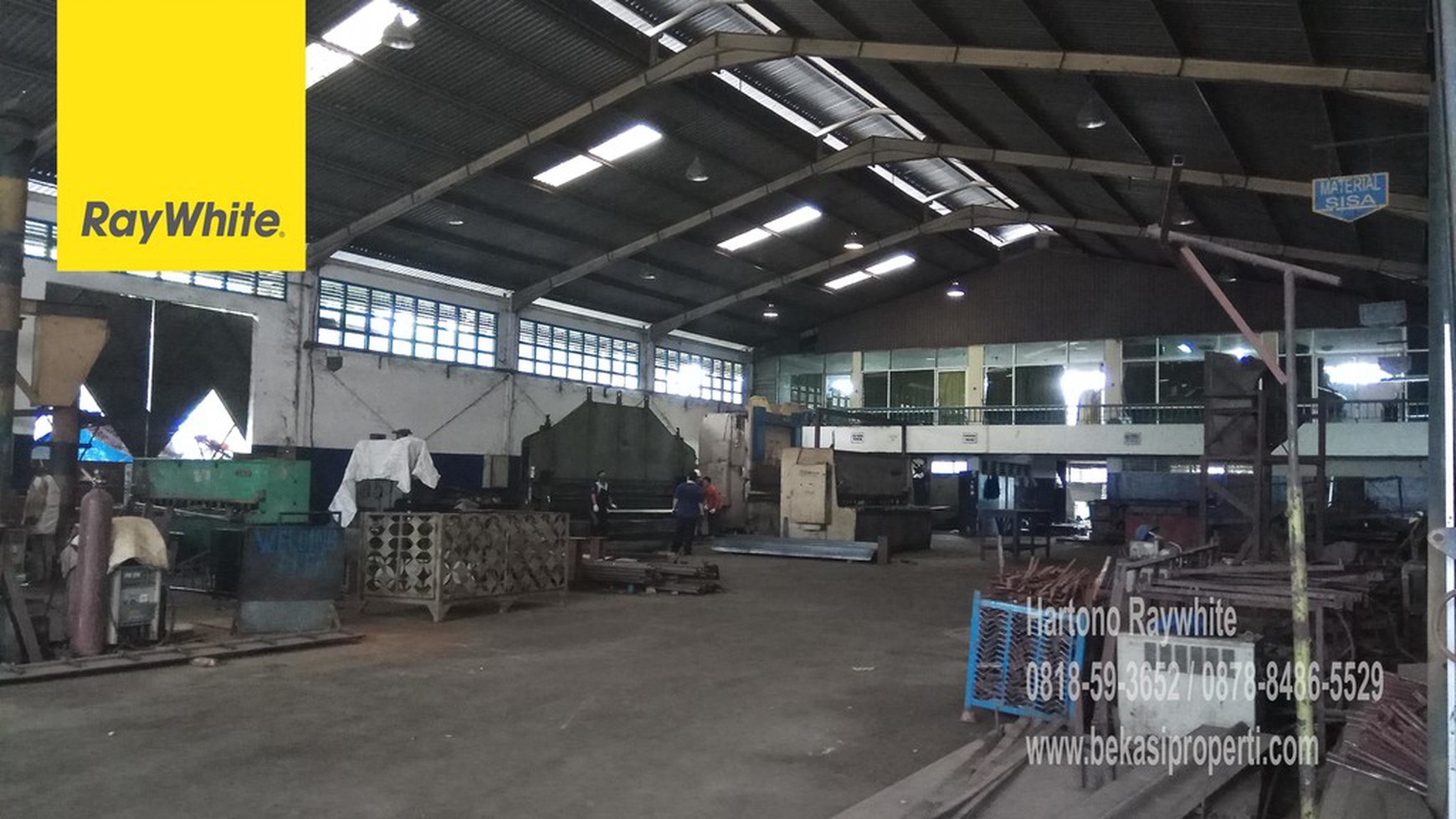 DIJUAL EKS PABRIK DITENGAH KOTA BEKASI, 5MENIT KESTADION BEKASI.