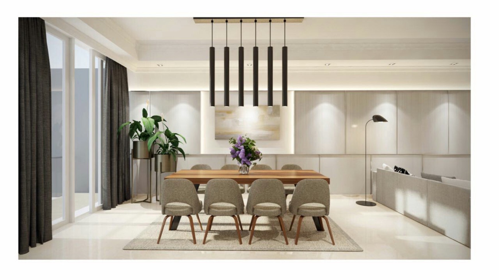 VERY INTERESTING PRICE !!! ... VERY STRATEGIC LOCATION, VERY EXCLUSIVE & VERY PRIVATE IN THE HEART OF SUDIRMAN... !!!