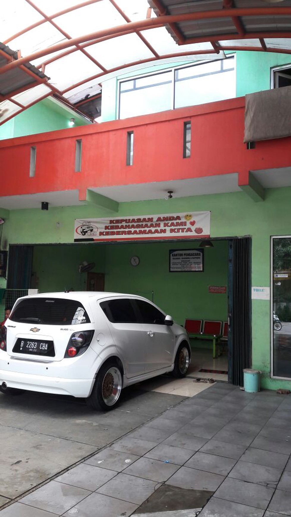 Dijual Car Wash di Kavling Perkebunan - Karawaci