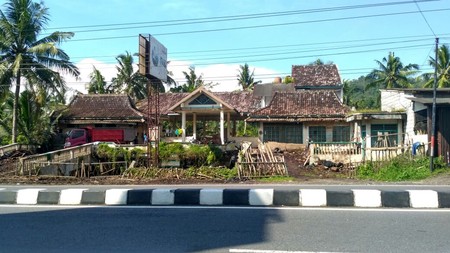 TANAH+BANGUAN DI PINGGIR JL RAYA MAGELANG KM 21,5, MAGELANG.