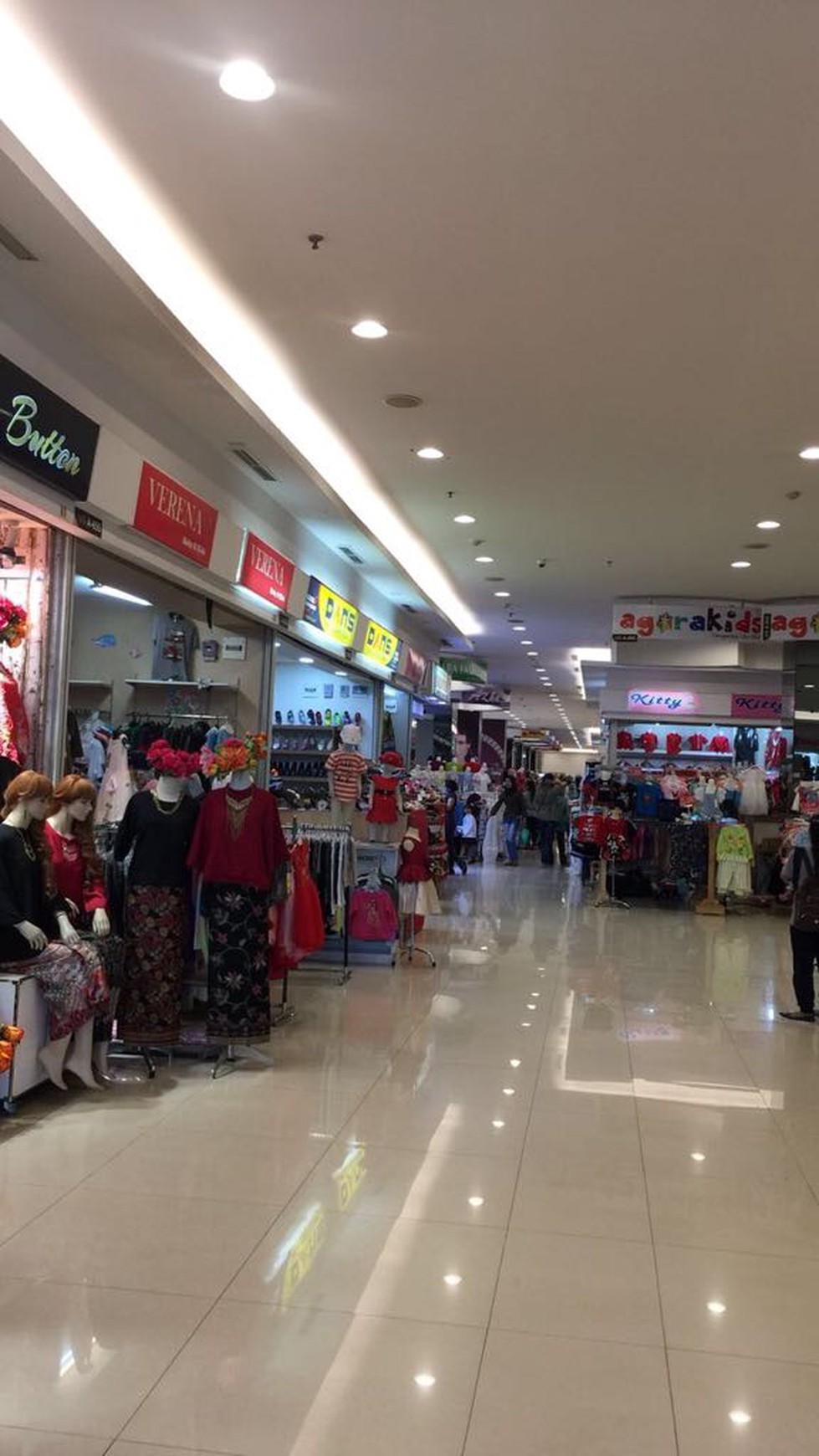 Kios Tangerang City Mall murah ramai dan strategis