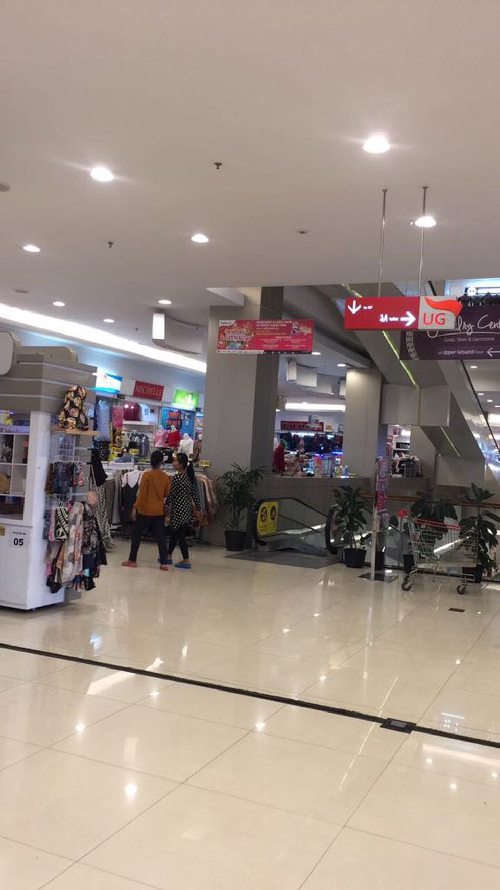Kios Tangerang City Mall murah ramai dan strategis
