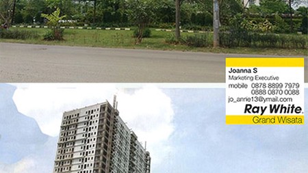 Dijual Unit Apartment TamanSari Mahogany type Studio. Pool View. Karawang Barat
