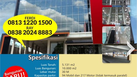 Dijual Gedung Komersil Bangunan Baru di Pusat Usaha kota Cirebon