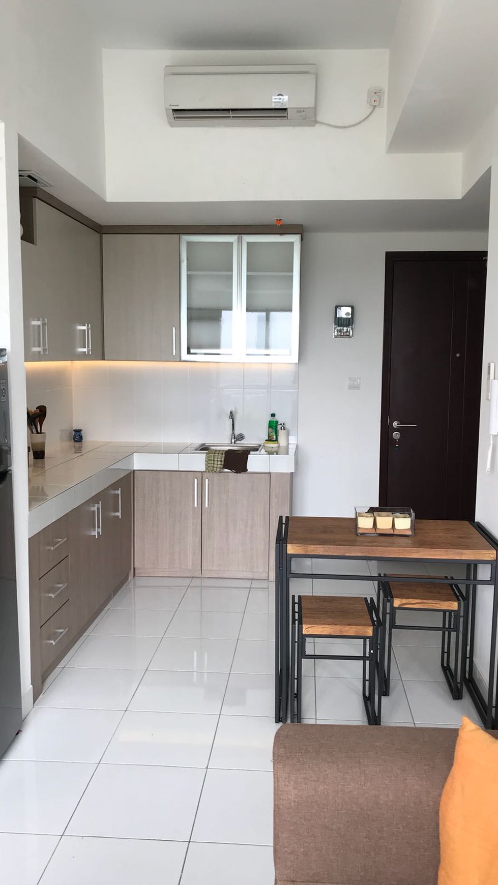 Sewa Apartemen 1BR. Boleh 3 bulan. Free Service Charge