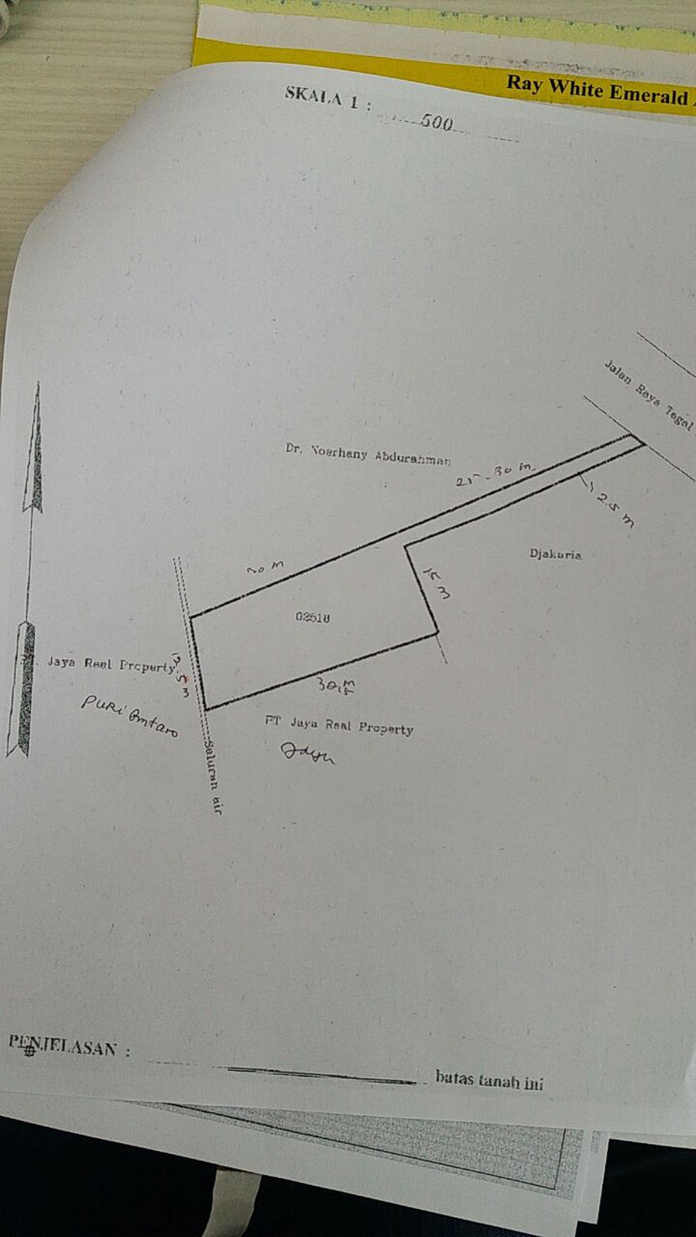 Di Jual Tanah Kavling,Lokasi Strategis, di Tegal Rotan, Bintaro, Tangerang Selatan