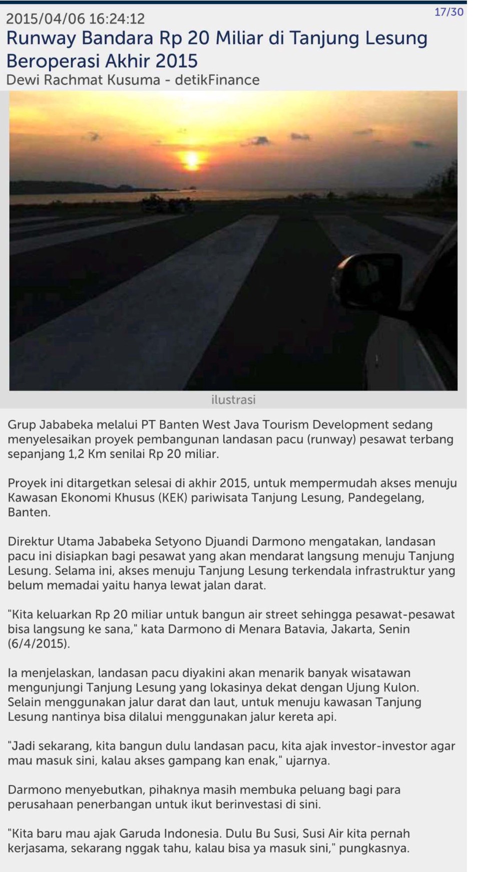 Dijual Kavling Ex. Penginapan di Daerah Labuan - Serang