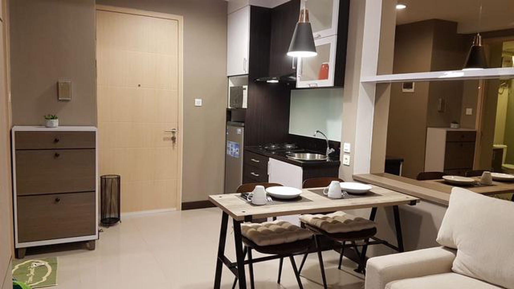Disewa Apartemen Tree Park BSD City boleh 6 bulan, furnish.