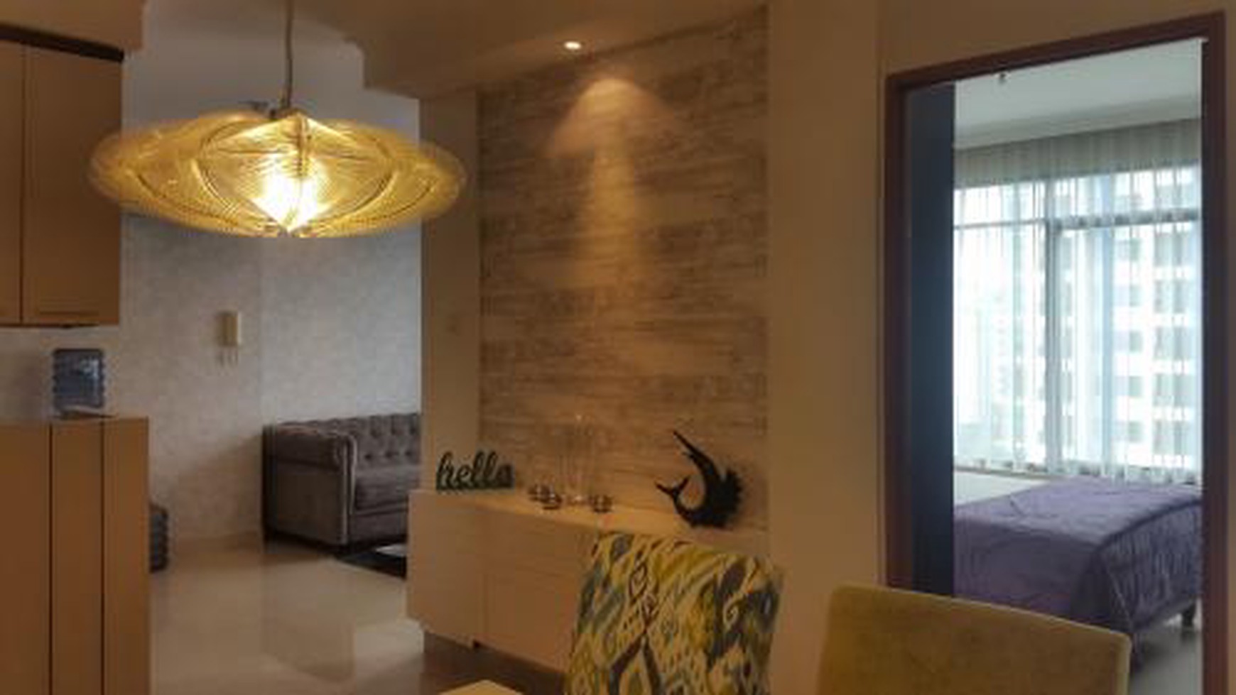 beautiful apartment for rent in south jakarta area